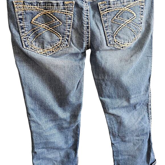 Silver Capri Jeans - Picture 2 of 3